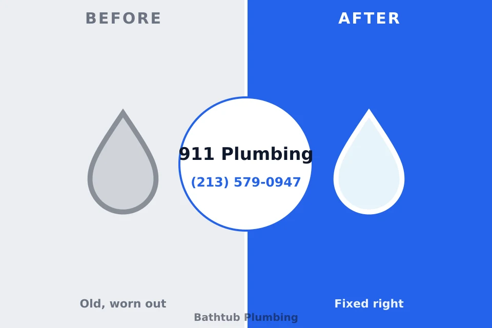 Before and after: plumbing company Glide, OR